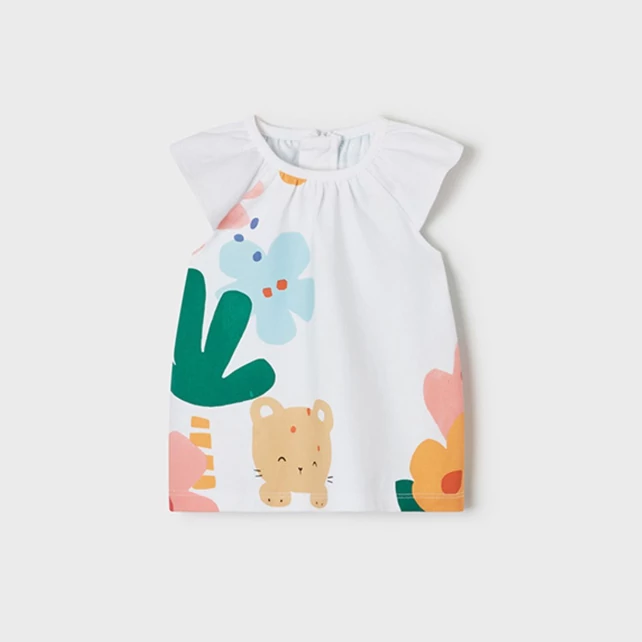 Mayoral fodros ujjú nyári pamutruha