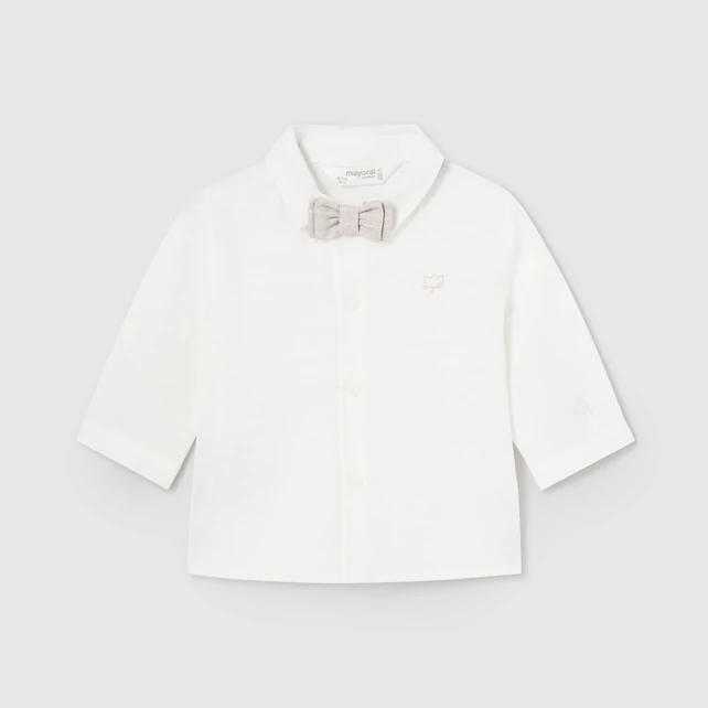 Mayoral elegáns hosszú ujjú ing csokornyakkendővel