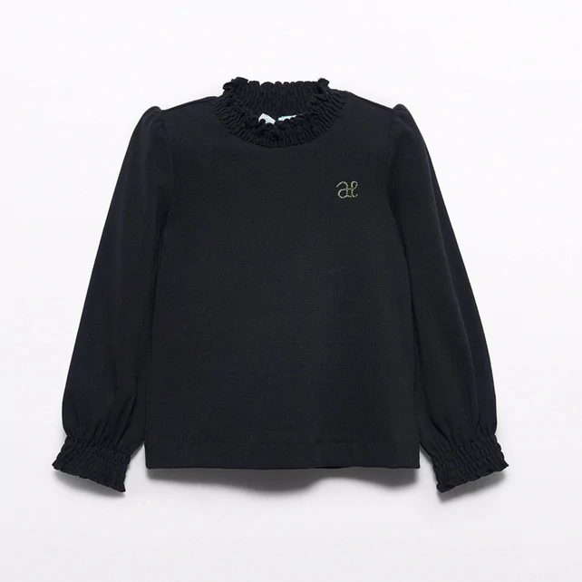 Abel&lula gyönyörű fodros csinos vállú felső 2024 TÉL