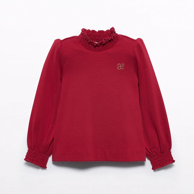 Abel&lula gyönyörű fodros csinos vállú felső 2024 TÉL