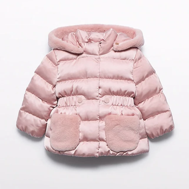 Abel&lula álomszép karcsúsított szőrmés télikabát 2025 TÉL