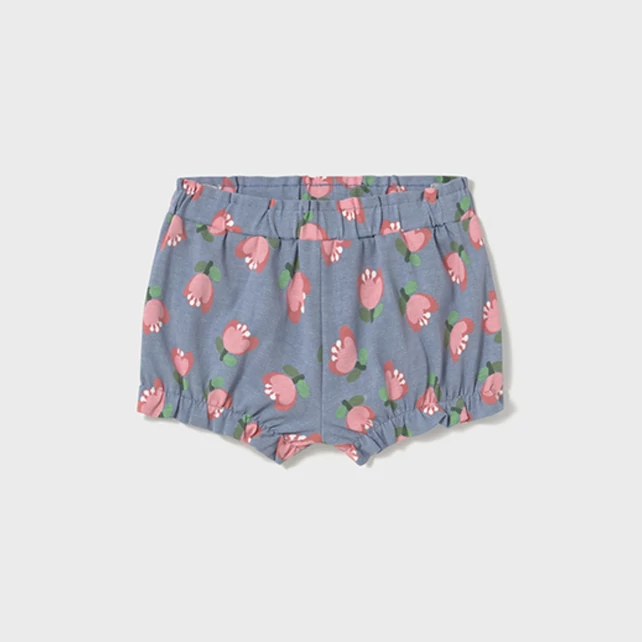 Mayoral virágmintás fodros pamut rövidnadrág