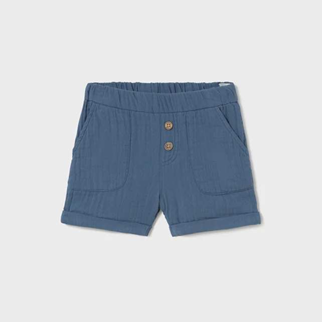 Mayoral laza fazonú pamutgéz rövidnadrág