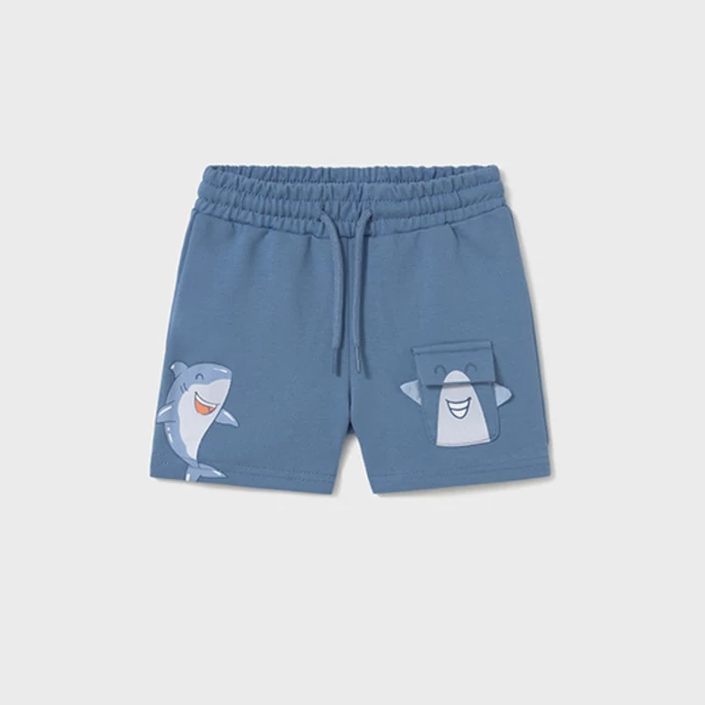 Mayoral cápás megkötős pamut rövidnadrág