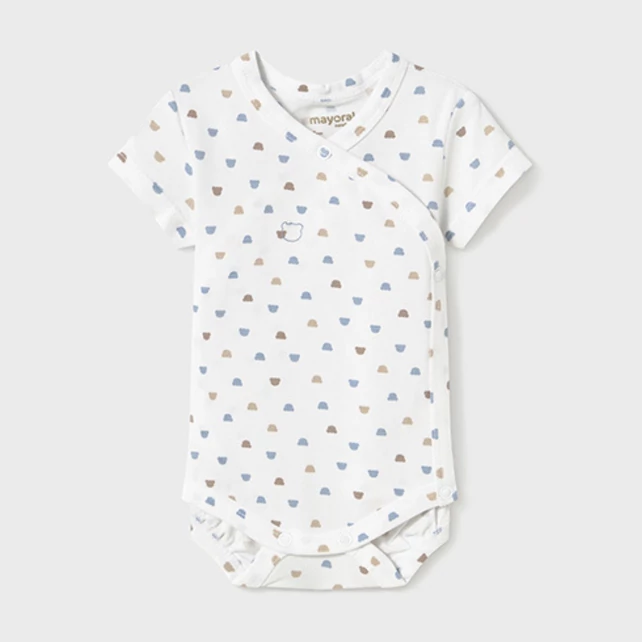 Mayoral rövid ujjú macis pamut body