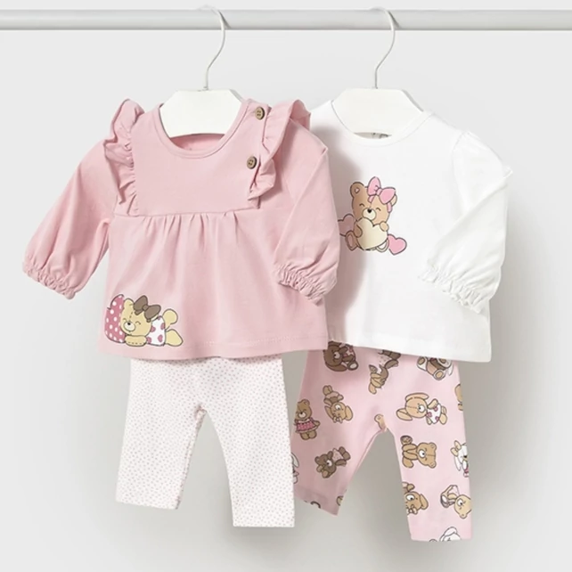 Mayoral csodaszép 4 részes macis felső és leggings szett Mayoral csodaszép 4 részes macis felső és leggings szett