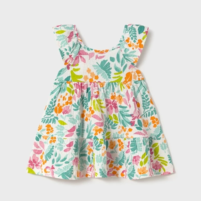 Mayoral virágmintás nyári pamutruha