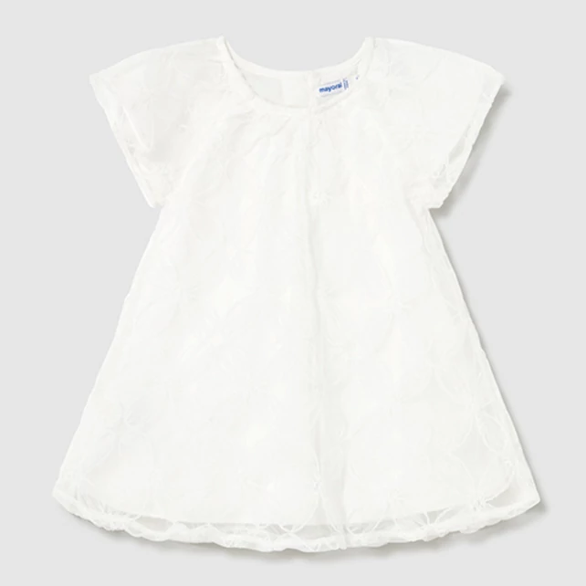 Mayoral meseszép tüll virágos alkalmi ruha 