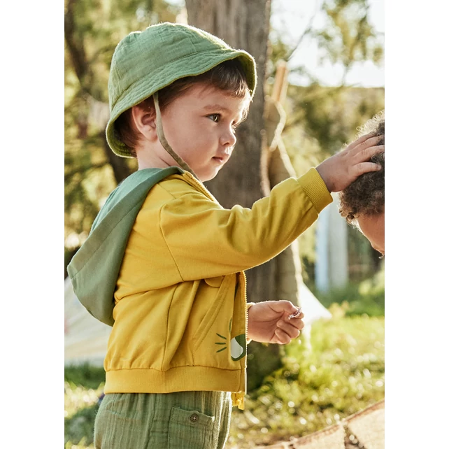 Mayoral dzsungelmintás kapucnis pulóver