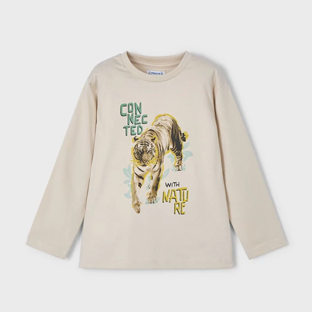 Mayoral tigrismintás hosszú ujjú nyári felső Mayoral tigrismintás hosszú ujjú nyári felső