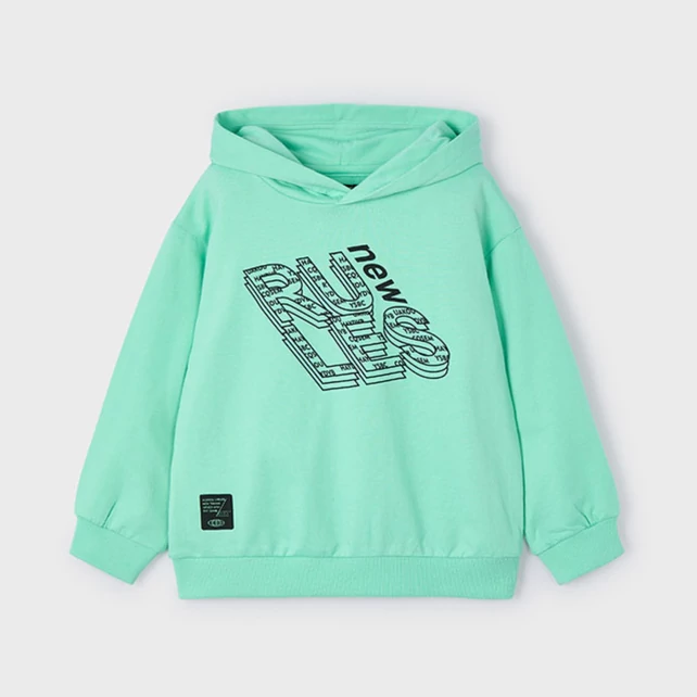 Mayoral feliratos kapucnis tavaszi pulóver 