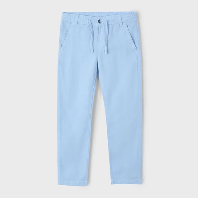 Mayoral megkötős laza lenvászon nadrág