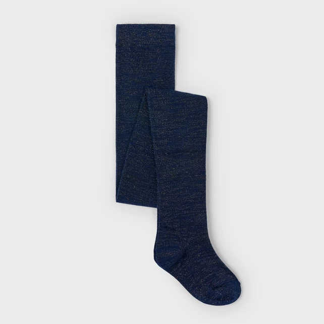 Mayoral csillogó sötétkék kötött téli harisnya 2025 TÉL