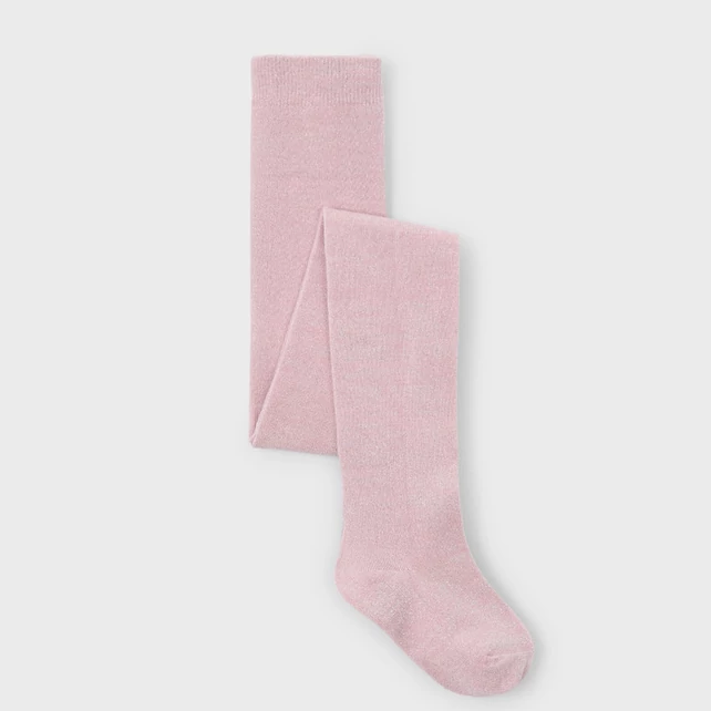 Mayoral csillogó rózsaszín kötött téli harisnya 2025 TÉL