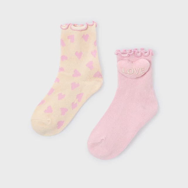 Mayoral 2 darabos szívecskés zokni szett 2025 TÉL