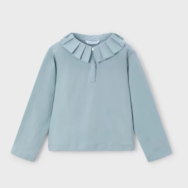 Mayoral csinos galléros pamut blúz 2025 TÉL