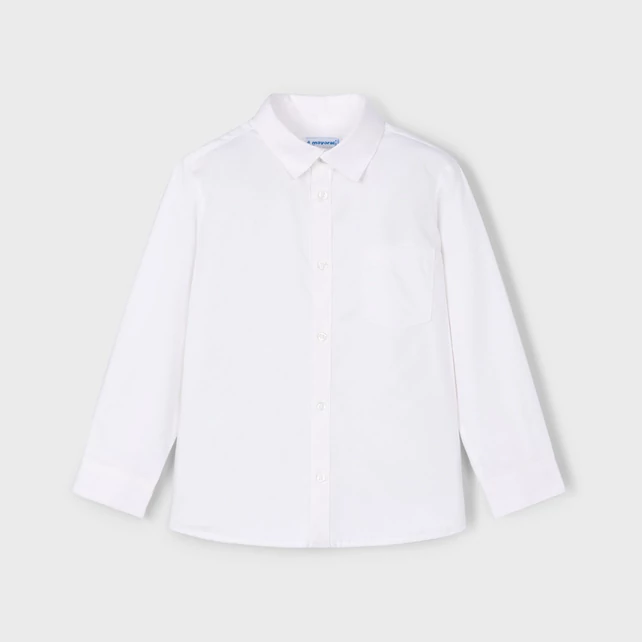 Mayoral elegáns hosszú ujjú fehér ing 2025 TÉL