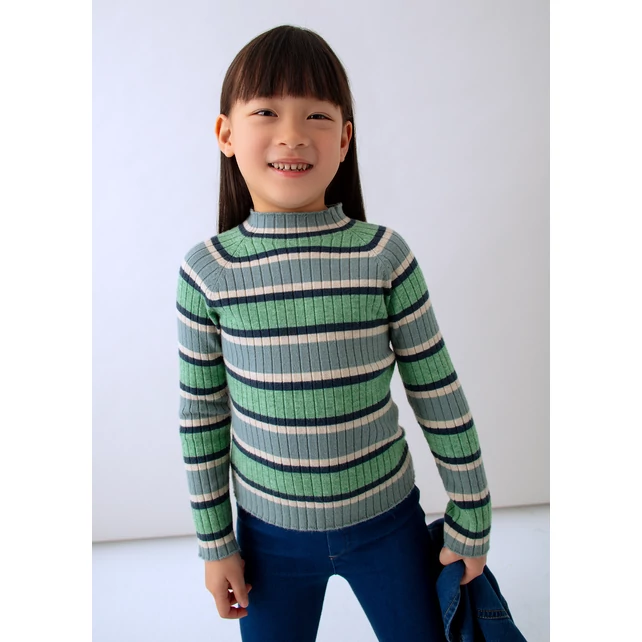 Mayoral csíkos bordázott elasztikus hosszú ujjú felső 2025 TÉL