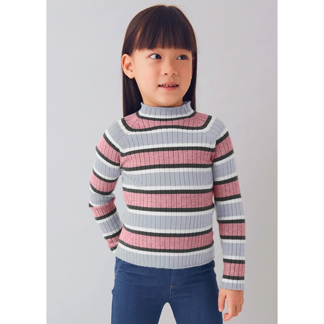 Mayoral csíkos bordázott elasztikus hosszú ujjú felső 2025 TÉL