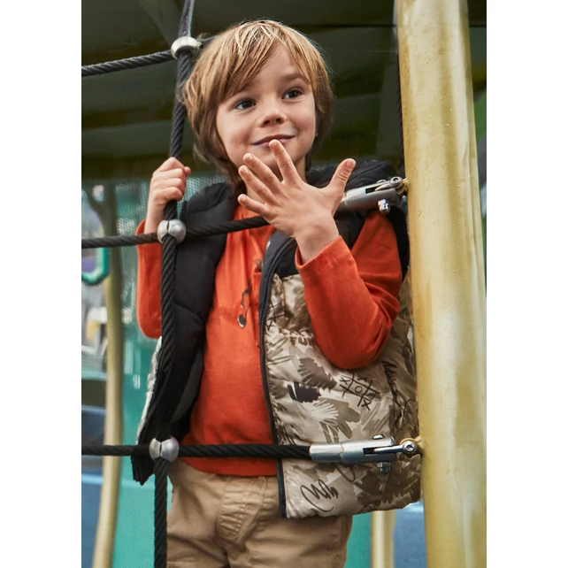 Mayoral kifordítható steppelt őszi mellény 2025 TÉL