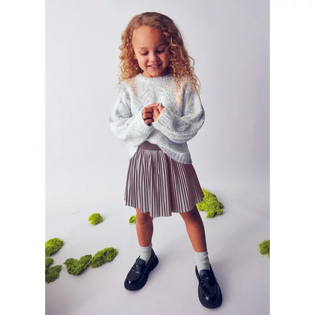 Mayoral pliszírozott csinos ezüst szoknya 2025 TÉL