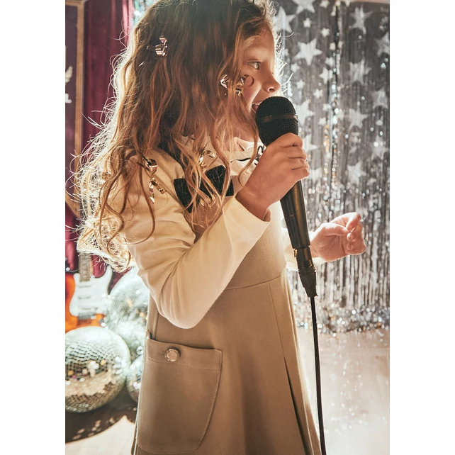 Mayoral csodaszép kétrészes felső és kantáros ruha szett 2025 TÉL