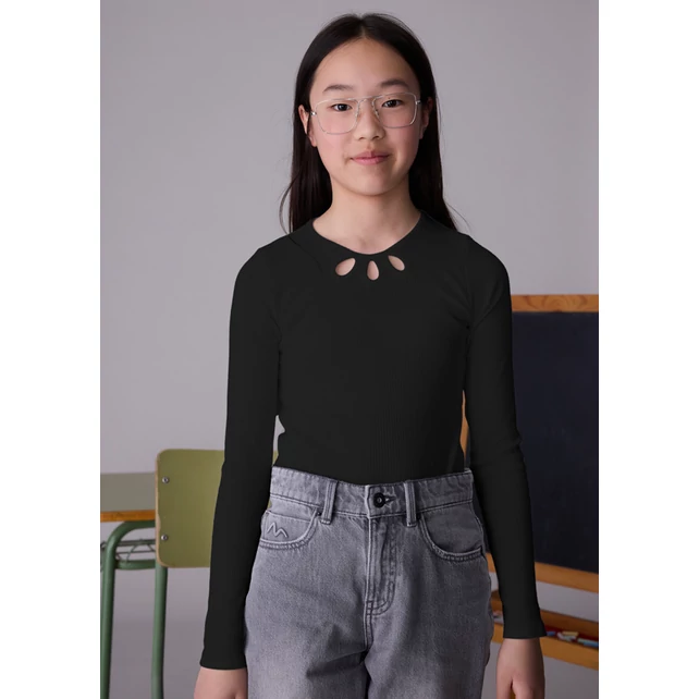 Mayoral csinos elöl kivágott bordázott felső 2025 TÉL