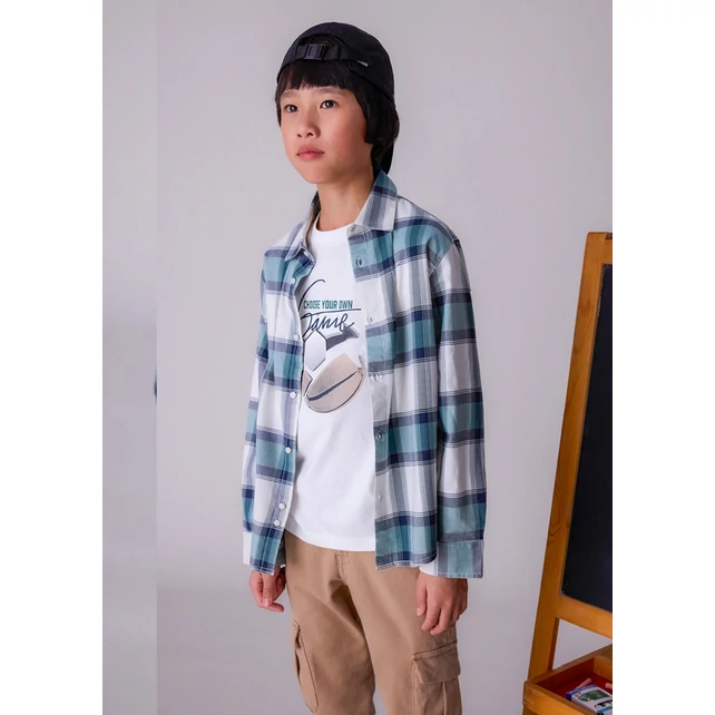 Mayoral csinos hosszú ujjú kockás ing 2025 TÉL