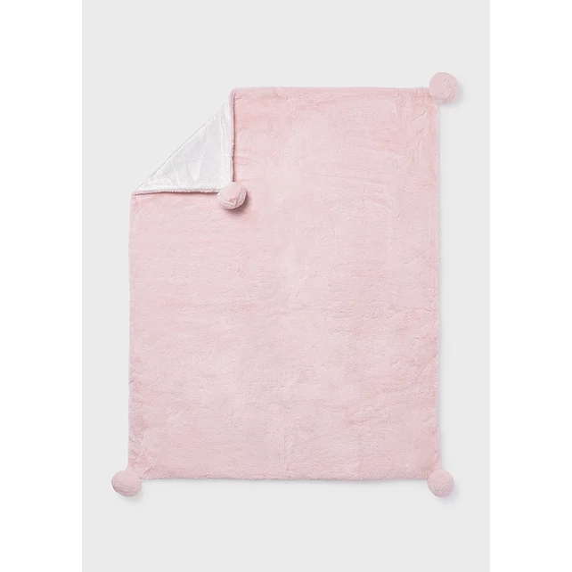 Mayoral csodaszép pom-pom-os szőrmés takaró 2025 TÉL