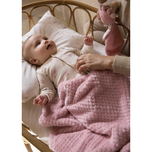 Mayoral állatkás rózsaszín szőrmés takaró 2025 TÉL