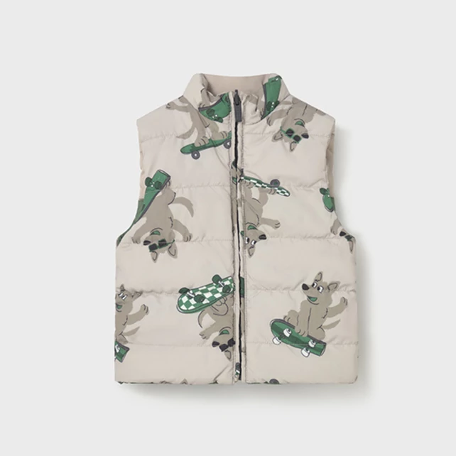 Mayoral vagány kifordítható steppelt őszi mellény 2025 TÉL