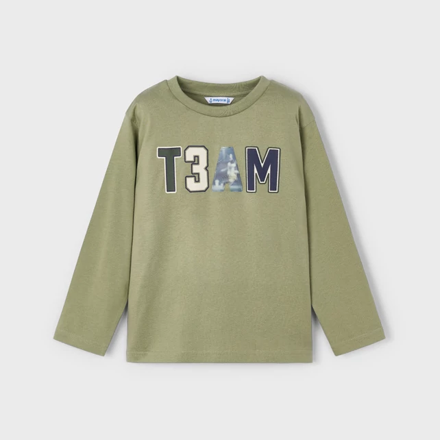 Mayoral váltakozó mintájú sportos hosszú ujjú felső 2025 TÉL