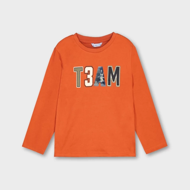 Mayoral váltakozó mintájú sportos hosszú ujjú felső 2025 TÉL