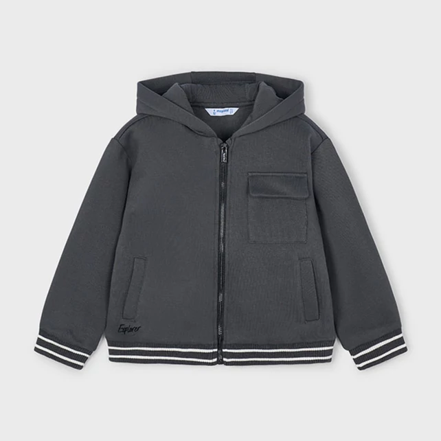 Mayoral hátán feliratos cipzáras pulóver 2025 TÉL