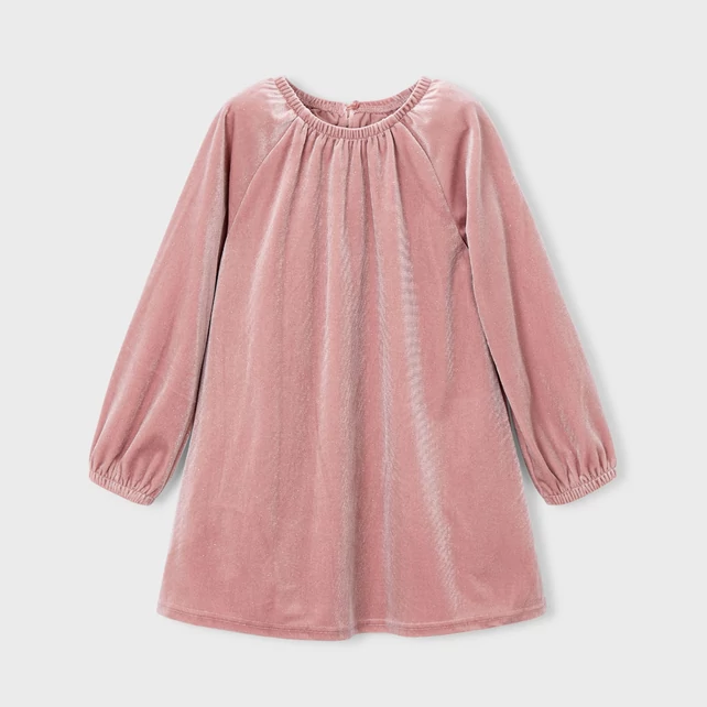 Mayoral hátán masnis álomszép alkalmi plüssruha  2025 TÉL