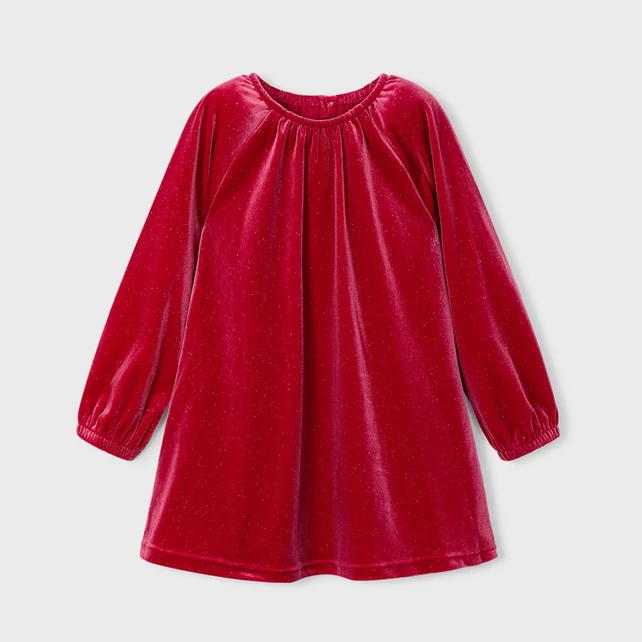 Mayoral hátán masnis álomszép alkalmi plüssruha  2025 TÉL