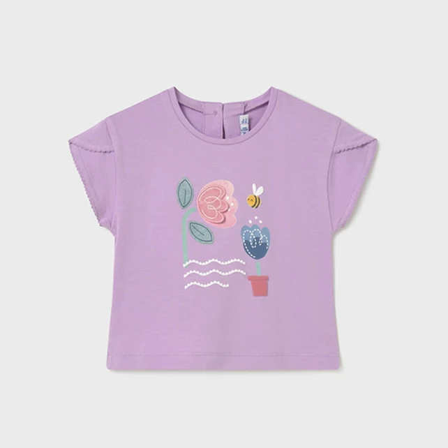 Mayoral virágos rövid ujjú nyári felső 2026 NYÁR