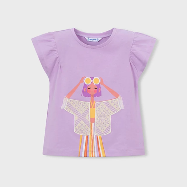 Mayoral fodros ujjú csinos nyári felső 2026 NYÁR