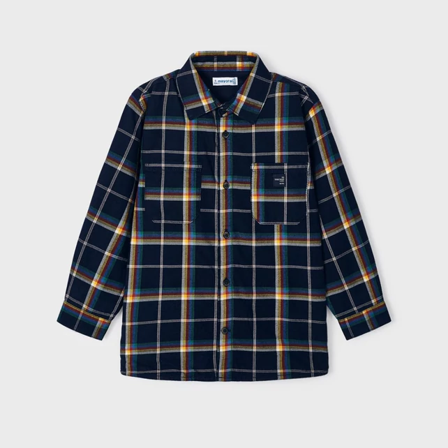 Mayoral pamuttal bélelt meleg kockás ing Mayoral pamuttal bélelt meleg kockás ing