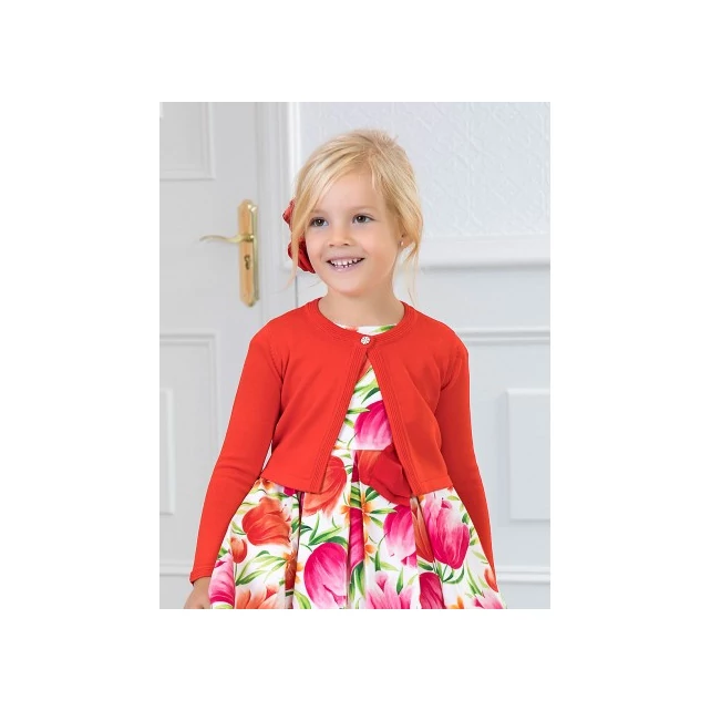 Abel&lula elegáns boleró virágos gombbal