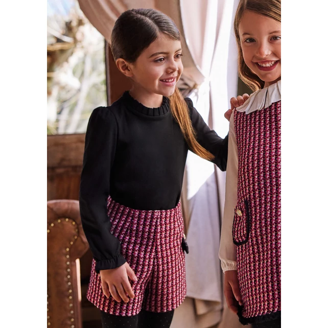 Abel&lula finoman csillogó fodros csinos felső 