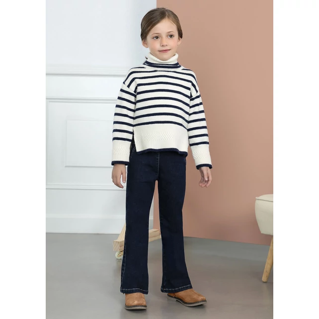 Abel&lula különleges flare fazonú farmernadrág 