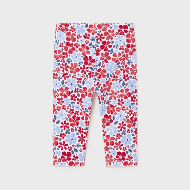 Mayoral virágos-kislányos 3 részes felső és leggings szett
