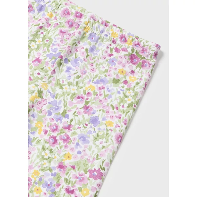 Mayoral virágmintás 3/4-es nyári leggings