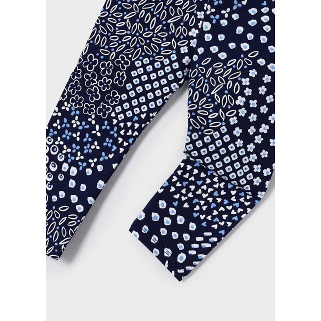 Mayoral virágmintás 3/4-es leggings