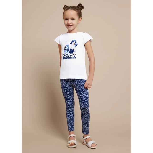 Mayoral 3 részes virágos felső és 2 leggings szett
