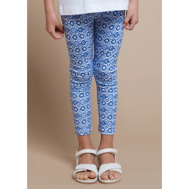 Mayoral állatos-mintás felső és hosszú leggings szett