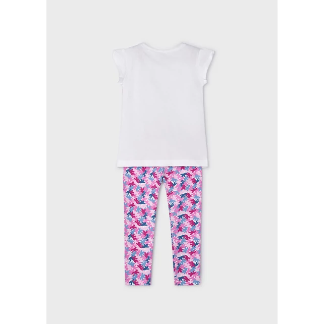 Mayoral flitteres-házikós felső és hosszú leggings szett