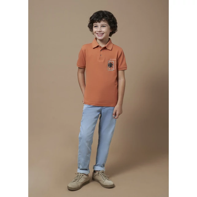 Mayoral rugalmas anyagú tavaszi  slim-fit farmernadrág