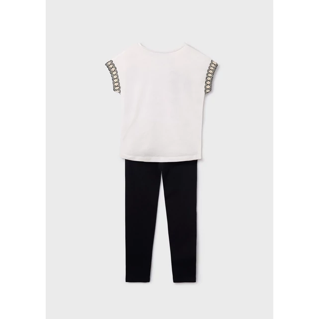 Mayoral Cool feliratos felső és hosszú leggings szett